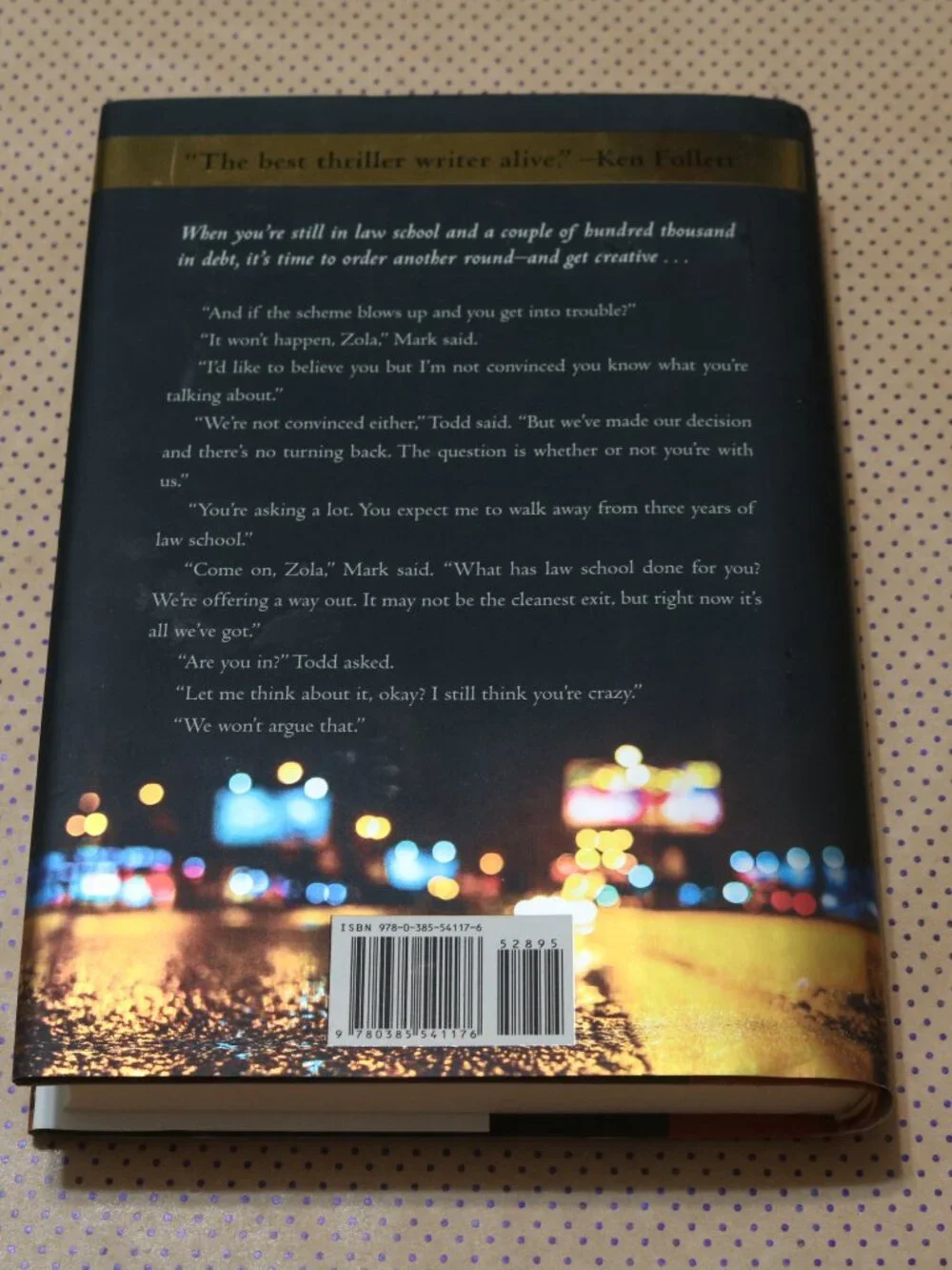 John Grisham The Rooster Bar Book